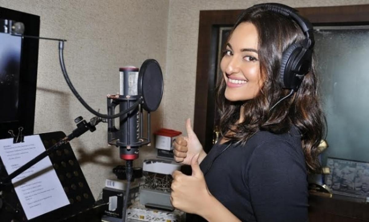 Sonakshi Sinha goes behind the mike for Akira